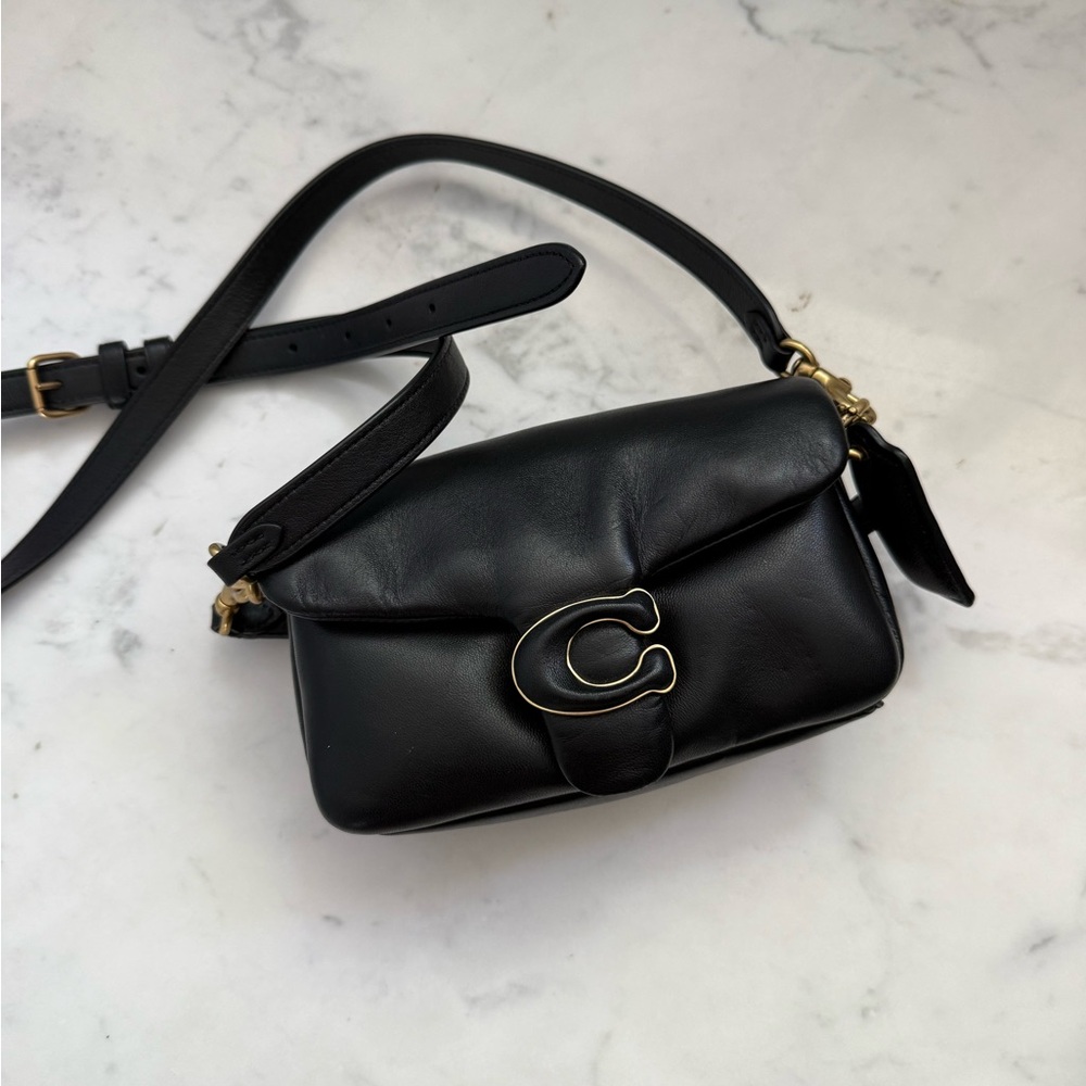 Coach Pillow Tabby Leather 18 Shoulder Bag